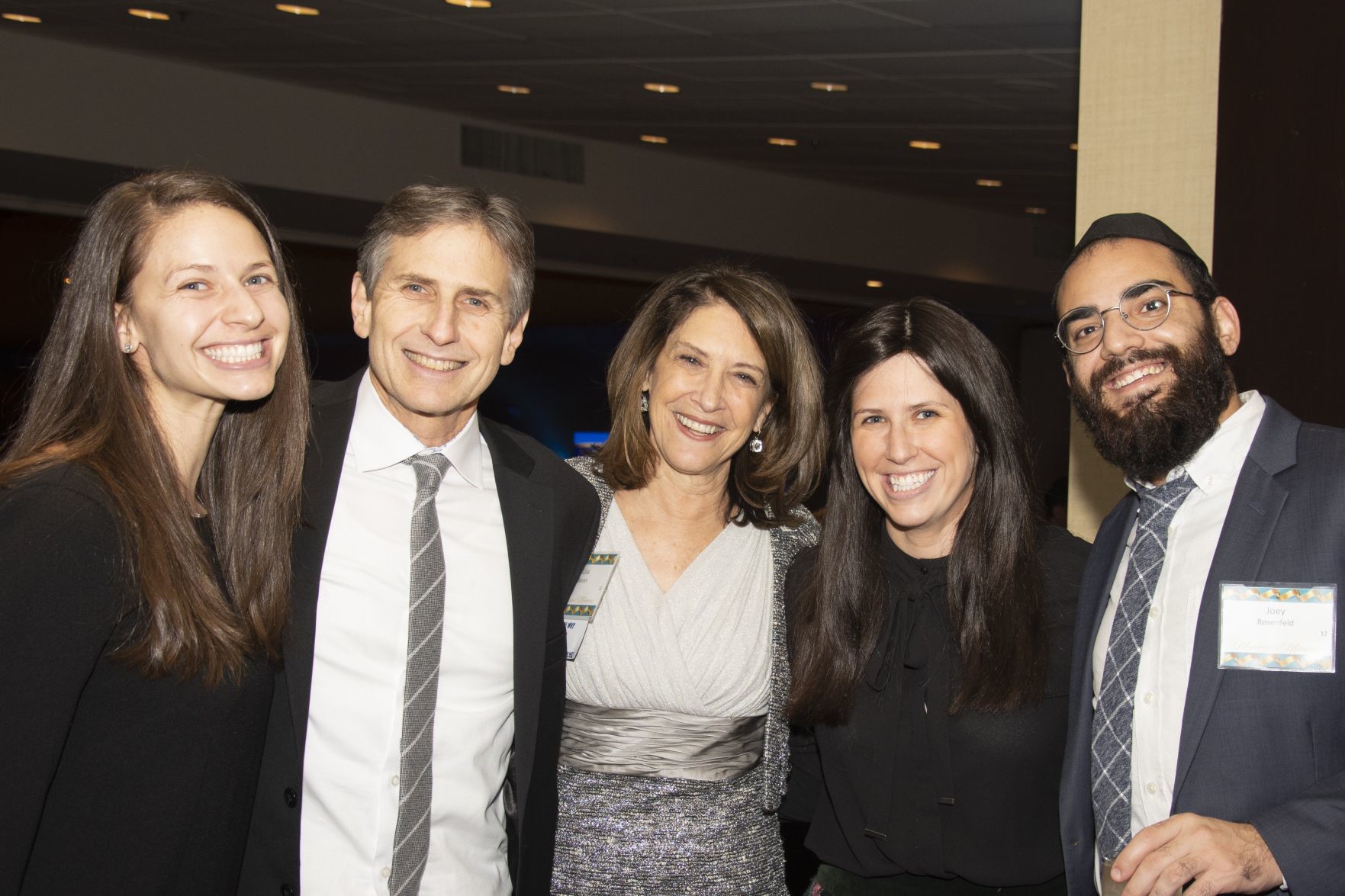 Shira, Dugie, and Lisa Baron, Alana and Joey Rosenfeld